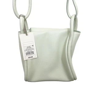 A New Day Puffer Purse Crossbody Bag Mint Green - Picture 1 of 9
