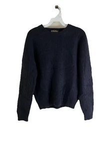 Vintage Y2K Brooks Brothers Womens XL Italian Cashmere Cable Knit Sweater - Picture 1 of 5