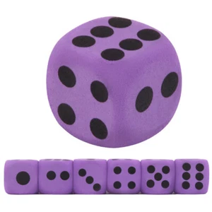 Foam Sieve Large EVA Foam Play Dice Block Party Toy Game Award Children's Toys - Picture 1 of 12