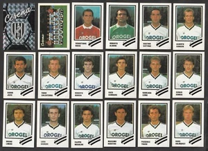 LOTTO DI 18 FIGURINE ALBUM CALCIATORI CALCIO FLASH 89 1988-89 CESENA NUOVE - Foto 1 di 1