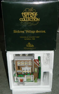 NUEVO Department 56 Dickens Village CROWN AND CRICKET INN 1ª Edición 1992 5750-9 - Imagen 1 de 7