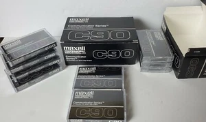 17xMaxell C90  P/I Professional Industrial Communicator Cassettes - Picture 1 of 5