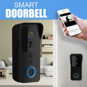 5G WiFi Smart Doorbell Wireless Video Security Camera Door Bell Ring Intercom fD - Picture 1 of 14