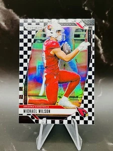 2024 Panini Prizm MICHAEL WILSON Black And White Checkerboard #3 Cardinals SP - Picture 1 of 2