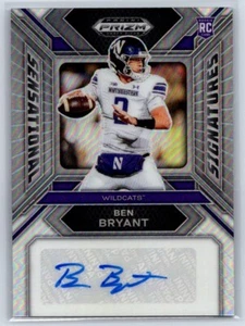 2024 Panini Prizm Draft Picks Ben Bryant Sensational Signatures #SS-BBT Auto - Picture 1 of 2