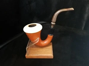 Calabash Gourd Sherlock Holmes Meerschaum Bowl Cup Pipe  - Picture 1 of 12
