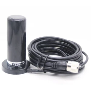 Dwupasmowa antena VHF UHF HH-N2RS mocowanie magnetyczne 5M RG316 kabel do QYT TYT - Zdjęcie 1 z 12