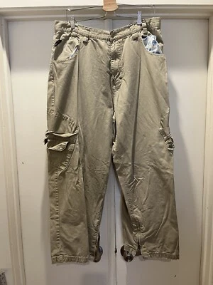 VTG Joe Boxer Cargo Pants JNCO 36x27 baggy skater grunge Y2K - Image 1 of 4