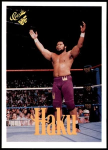 Haku WWF 1990 Classic TitanSports Wrestling Card #120 - Picture 1 of 2