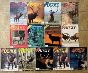 Lot of 13 Vintage BUGLE Magazine Rocky Mountain Elk Foundation Issues 1990-1992 - Picture 1 of 8