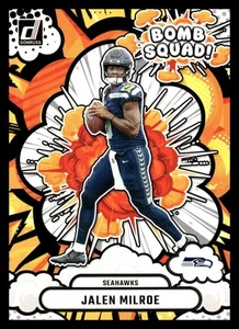 2025 Panini Donruss Football Bomb Squad Jalen Milroe - Picture 1 of 2