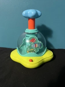 Bright Starts Press & Glow Spinner Cause and Effect Musical Baby Toy, Age 6 Mths - Picture 1 of 1