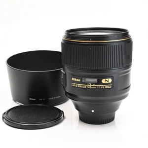 Lente Nikon Nikkor AF-S 105 mm f1,4 E ED #326 - Imagen 1 de 8