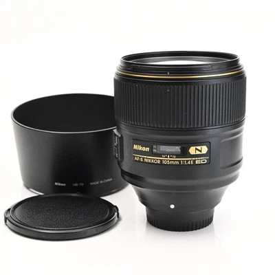 Lente Nikon Nikkor AF-S 105 mm f1,4 E ED #326 Foto 1 de 4