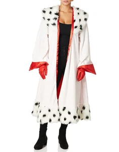101 Dalmatians Animated Womens Cruella Jacket Halloween Costume XL 18-20 - Picture 1 of 6