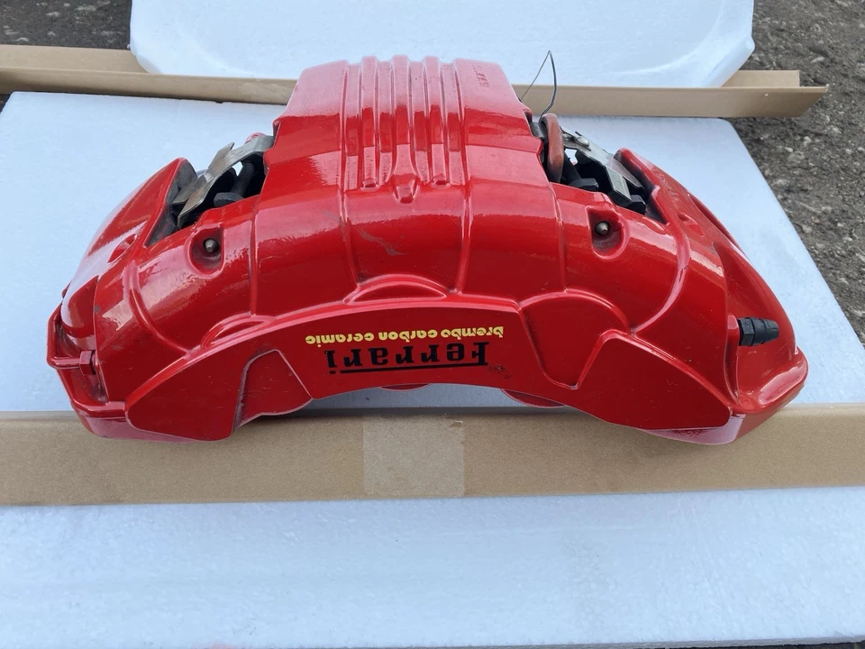 Ferrari SF90 Brembo Carbon Ceramic Front Right Brake Caliper - 2022 - Image 1 of 4