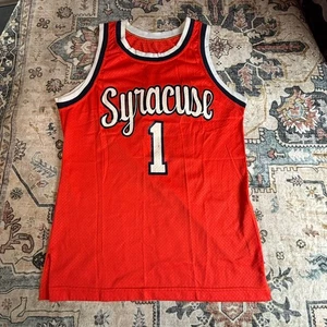 Vintage Syracuse Trikot Orange 90s Team Jersey Größe M Made in USA - Bild 1 von 7