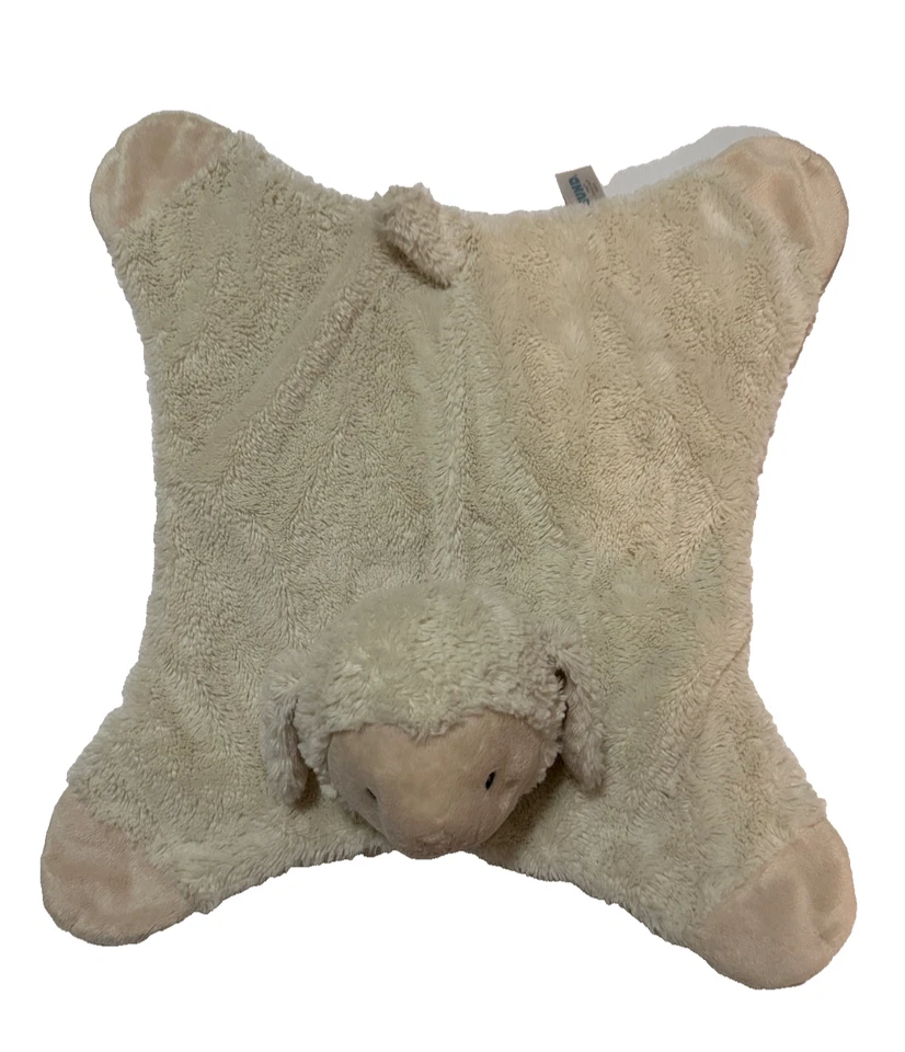 Gund Comfy 舒适 LOOPSY 羊羔羊 Lovey 安全毯垫 婴儿 孩子 毛毯 — 第 1/4 张图片