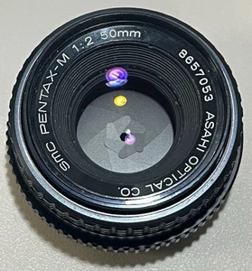 Vintage Pentax-M SMC 50MM 1:2 Asahi Optical Co. Kamera Objektiv UNGETESTET AS-IS  - Bild 1 von 9
