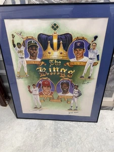 Ron Lewis The Kings Autographed poster, Rose, Aaron, Henderson, Ryan - Picture 1 of 7