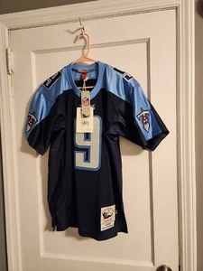 100% Authentic Mitchell & Ness 1999 Steve McNair Tennessee Titans Jersey Sz 36 S - Picture 1 of 5