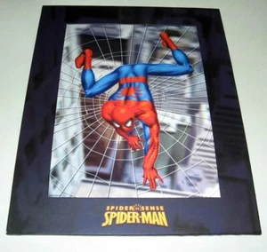 Marvel Comics Spider Sense Spider-Man da parete con cornice in cartone 14" x 11" - Foto 1 di 4