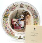 Mint Wedgwood Foxwood Tales Time For Bed 21Cm Plate + Cert  1St Quality