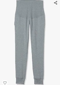 Amazon Essentials Sweatpants Womens Size XL Tapered Studio Terry Lounge Grey - Picture 1 of 4