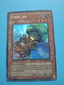 Yugioh - Fiber Jar Ultra Rare 1st Edition LOD-056 HP - Picture 1 of 2
