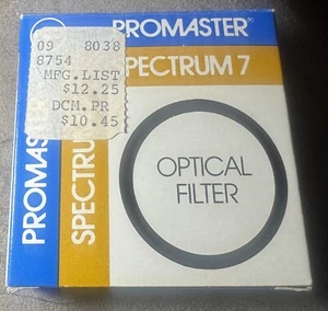 New Promaster Spectrum 1A 52mm Lens Filter Made in Japan 4101 NOS NIP VINTAGE - Picture 1 of 7