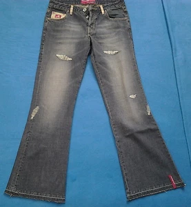 Jet Lag Satisfaction Gr. 30 - Schlagjeans - Ziernähte - Neuware - Einzelstück  - Bild 1 von 4