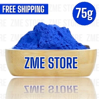 Premium Moroccan Indigo Glow | Skin Brightening Powder | 100% Natural 75g نيلة - Image 1 of 4