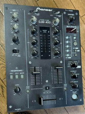 Pioneer DJM-400 2-Kanal DJ Mixer mit Wechselstromkabel