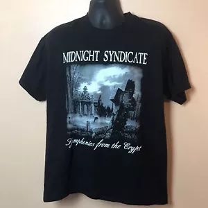 Midnight Syndicte Symphonies From The Crypt T-Shirt L Gothic Darkwave - Picture 1 of 4
