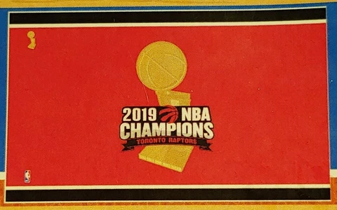 Toronto Raptors 2019 NBA Champions 3' x 5' Wall Flag (New / Sealed) Official NBA Cover