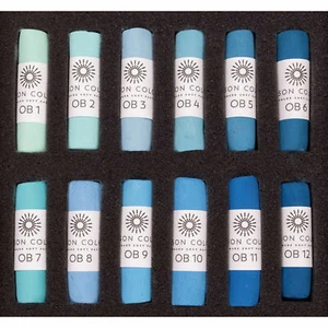 Unison Artists Soft Pastel Box Set - 12 Ocean Colours - Picture 1 of 1