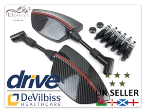 DRIVE MEDICAL MOBILITY SCOOTER MIRRORS PRESTIGE QUALITY EXCLUSIVE - Picture 1 of 5