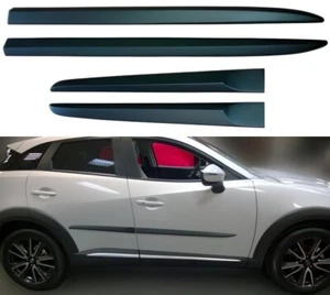 Moulding Strips Side Protection Rubbing Strips Door Protectors Mazda CX-3 2015+ - Picture 1 of 10