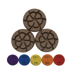 3" Hybrid Transitional Diamond Grinding Pads, Set of 3pcs - Picture 1 of 18