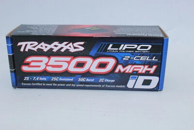 Traxxas TRX 2825 X Battery 3500 MAH 2S Lipo for Mini Maxx With Id Plug New Boxed - Image 1 of 4