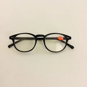 Classics by Icon Eyewear Premium Lesebrille +2,75 schwarz rundes Gestell - Bild 1 von 5