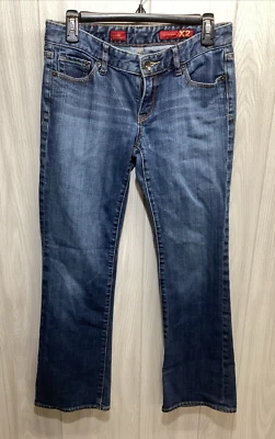 X2 Women's (Size 10) Denim Jeans Button Pockets Cotton Polyester Stretch - Image 1 of 4