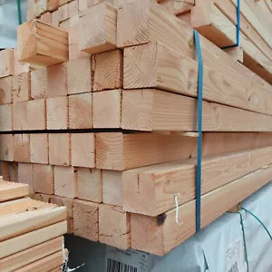 50 lfm Douglasie 2.Wahl 90x90x2000 mm Kantholz Kanthölzer Holz Latten Lärche - Bild 1 von 6
