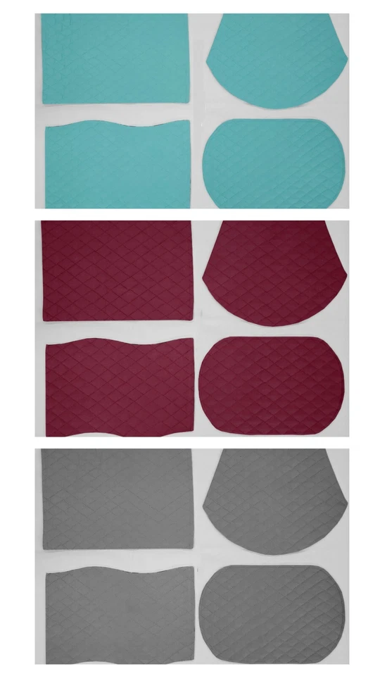 Quilted Placemats (4 Shapes Available) - Image 1 of 1