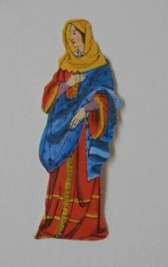 CHROMO Fromageries PERREAULT : MARIAGE de Hildegarde (1) avec CHARLEMAGNE (0) - Picture 1 of 2