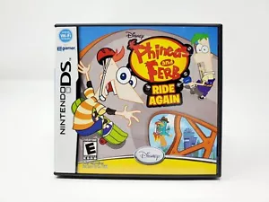Phineas And Ferb Ride Again (Nintendo DS) Complete CIB w/manual - Picture 1 of 6