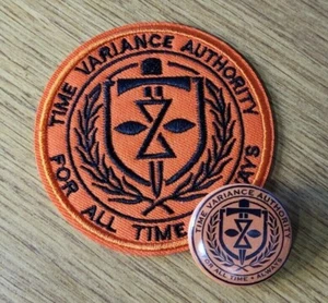 Loki Time Variance Authority TMA Uniform Patch & Button Set - Picture 1 of 9