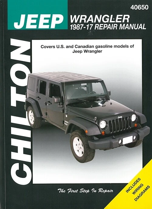 Jeep Wranger Automotive Repair Manual By 1620923084
