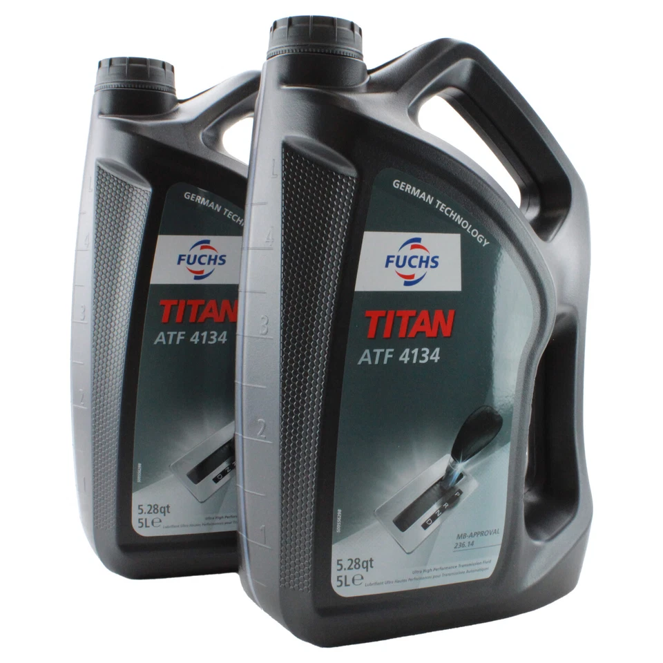 Fuchs 10 Liter TITAN ATF 4134 Automatic Transmission Fluid Red 2x5L for Dodge MB - Image 1 of 1
