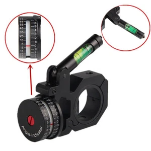 1" to 30mm Ring Scope Mount Angle Indicator CNC & Bubble Level For Hunting - Picture 1 of 10